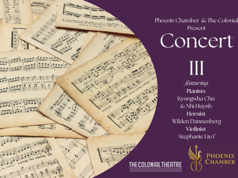 Phoenix Chamber & The Colonial Present Phoenix Chamber: Concert III