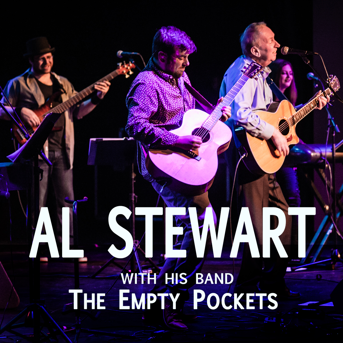 Al Stewart with his band The Empty Pockets